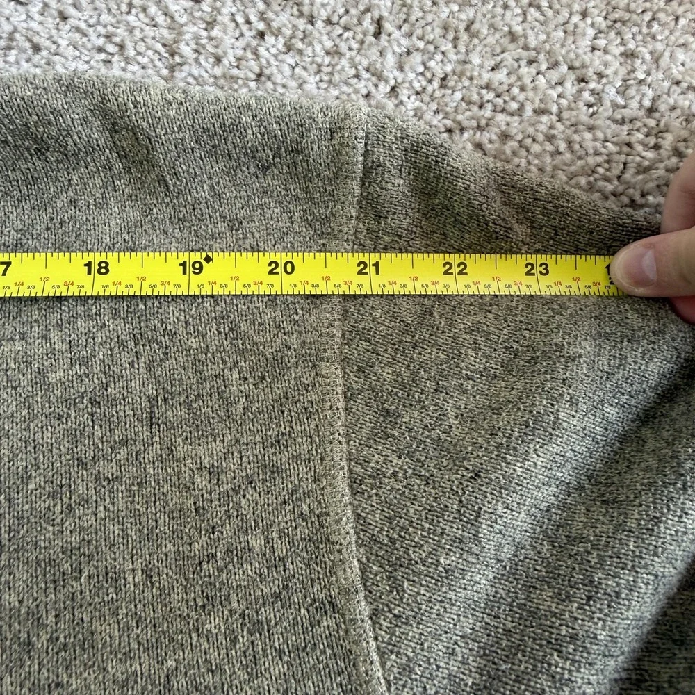 The North Face Sweatshirt Mens XL Gray Fleece 1/4 Zip Mock Neck Pullover Logo